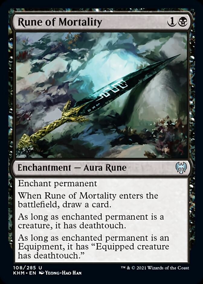 Rune de mortalité [Kaldheim]
