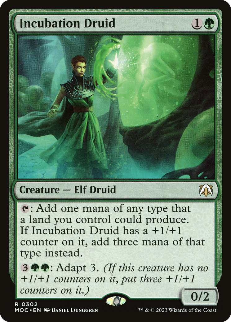 Druida de incubación [Commander: Marcha de las Máquinas]