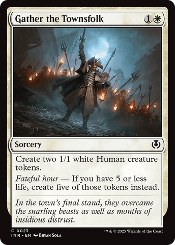 Reúne a los lugareños [Innistrad Remastered]