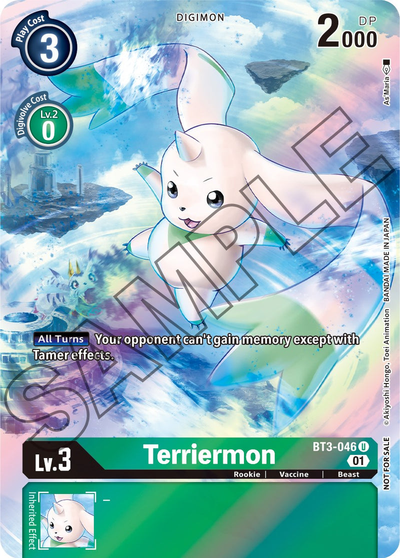 Terriermon [BT3-046] (Set de cartas de Tamer 1) [Promos de sobres especiales de lanzamiento]