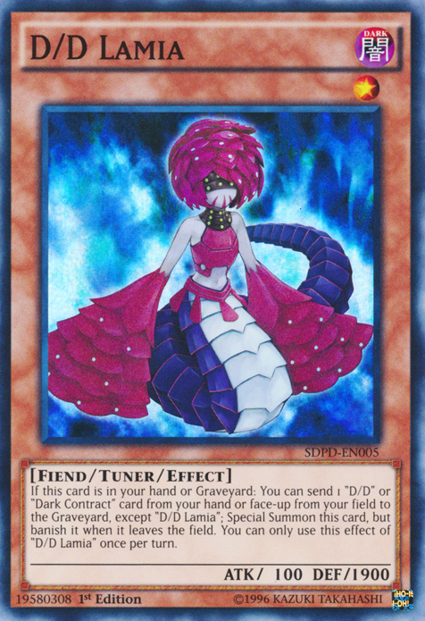 D/D Lamia [SDPD-FR005] Super Rare