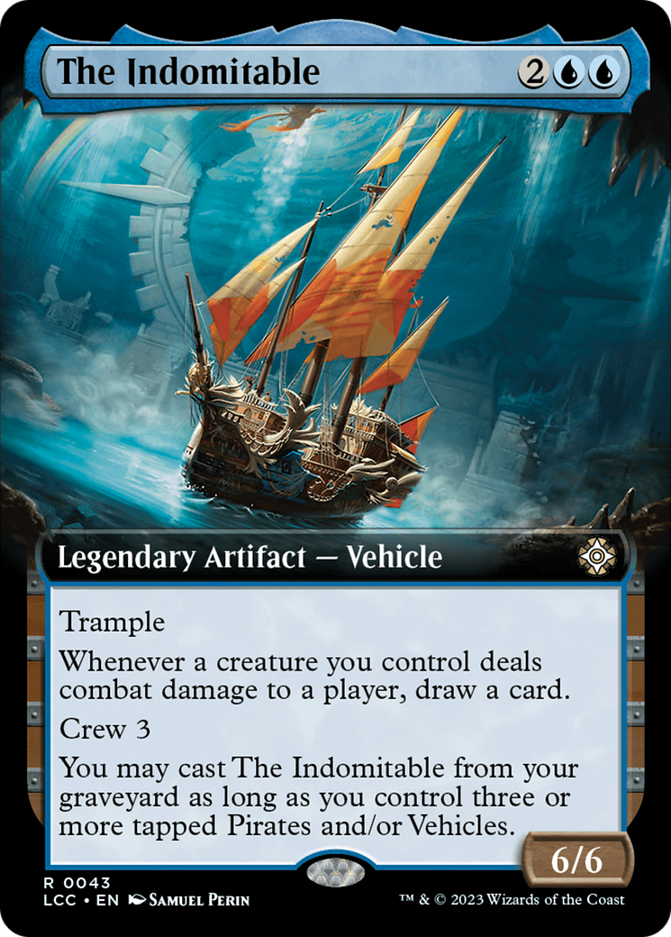 L'Indomptable (Extended Art) [Commander Les Cavernes oubliées d'Ixalan]