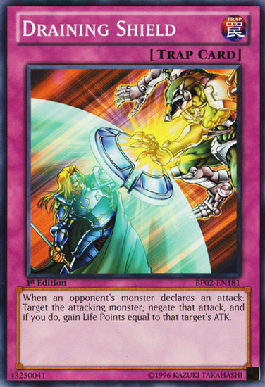 Bouclier Drainant [BP02-FR181] Rare Mosaïque