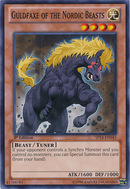 Guldfaxe de las Bestias Nórdicas [SP14-EN045] Común