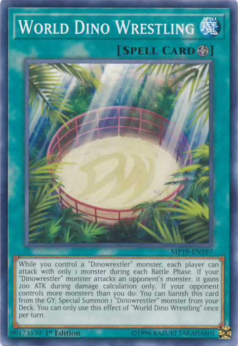 Lucha Mundial de Dinosaurios [MP19-EN197] Común