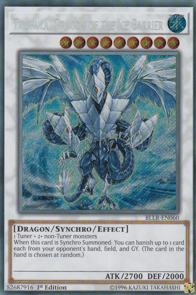 Trishula, Dragon de la Barrière de Glace [BLLR-FR060] Secret Rare