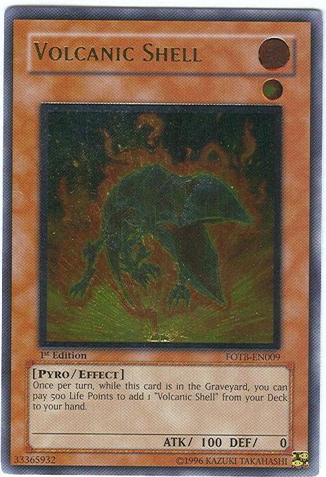 Coque Volcanique [FOTB-EN009] Ultimate Rare