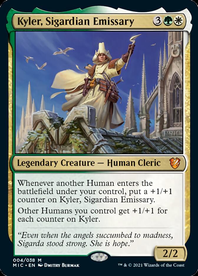 Kyler, émissaire sigardien [Innistrad: Chasse de Minuit Commander]