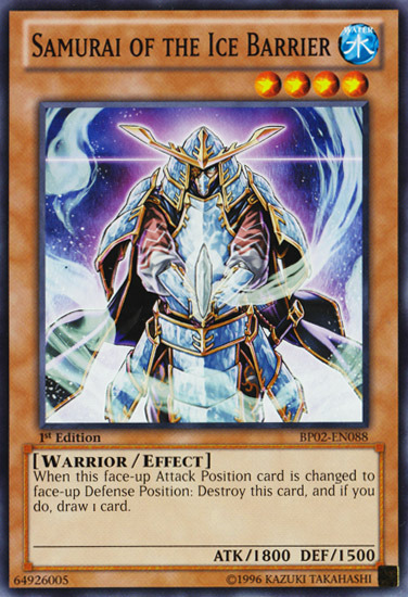Samouraï de la Barrière de Glace [BP02-FR088] Mosaïque Rare