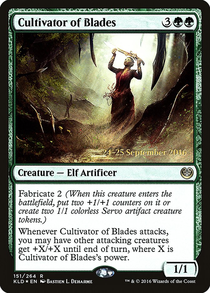 Cultivatrice de lames [Cartes promo d'avant-première Kaladesh]