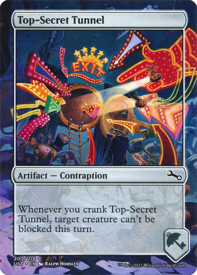 Tunnel Top-Secret [Instable]