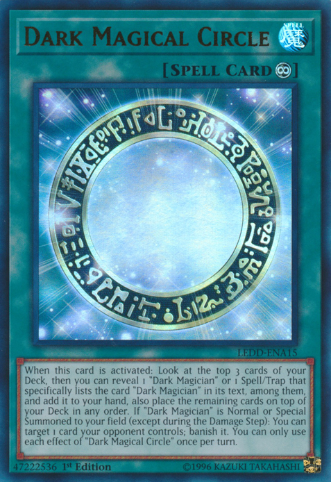 Círculo Mágico Oscuro [LEDD-ENA15] Ultra Rara