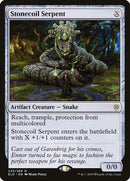 Serpent en spirale de pierre [Le Trône d'Eldraine]