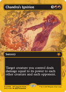 Allumage de Chandra (Sans bordure) (Foil 1re place) [Invitations spéciales d'Aetherdrift]