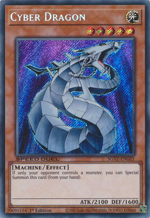 Cyber Dragon [SGX1-FR01] Secrète Rare