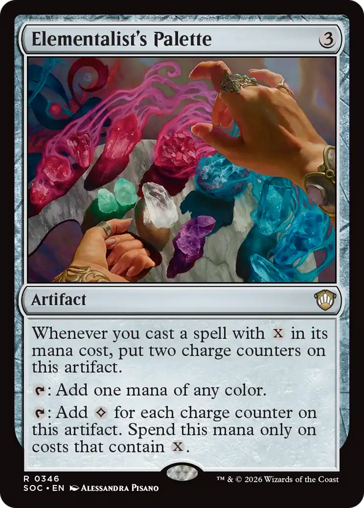 Palette de l'élémentaliste [Secrets de Strixhaven Commander]