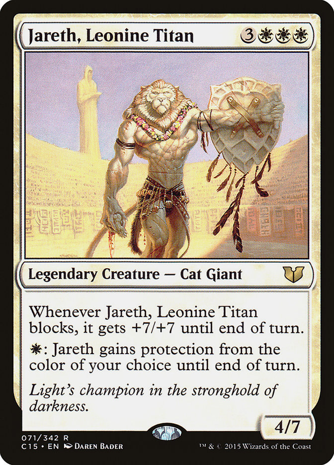 Jareth, titan léonin [Commander 2015]