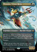 Thrasios, héros triton (sans bordure) [Invitées Spéciales des Cavernes Oubliées d'Ixalan]