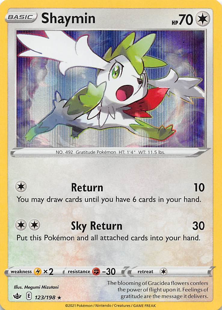 Shaymin (123/198) [Épée et Bouclier : Règne de Glace]