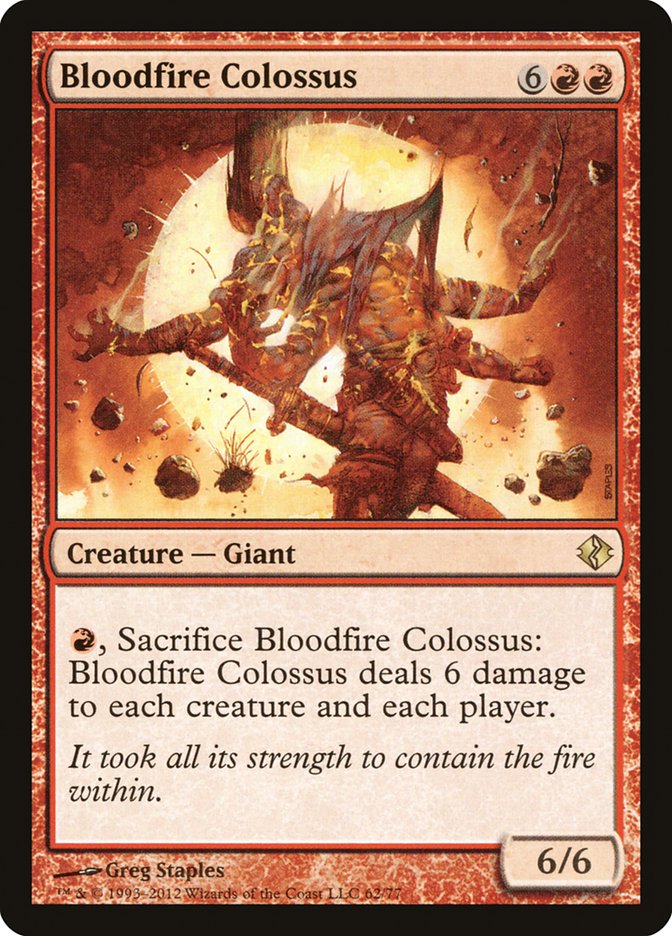 Colosse de Grêlesang [Duel Decks: Venser vs. Koth]