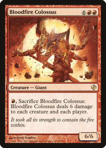 Coloso de la sangre de fuego [Duel Decks: Venser vs. Koth]