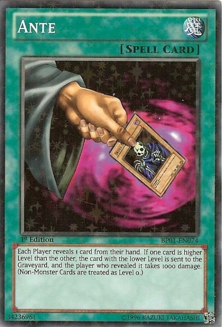Anté [BP01-EN074] Starfoil Rare