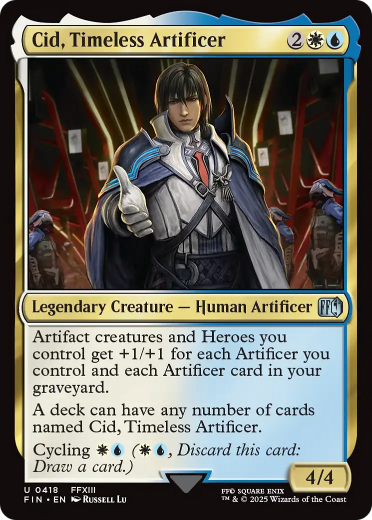 Cid, Artificier intemporel (0418) [FINAL FANTASY]
