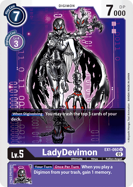 LadyDevimon [EX1-060] [Colección Clásica]