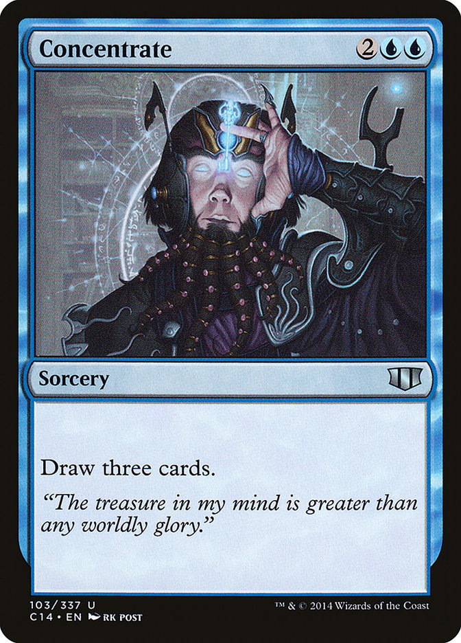 Concentration [Commander 2014]