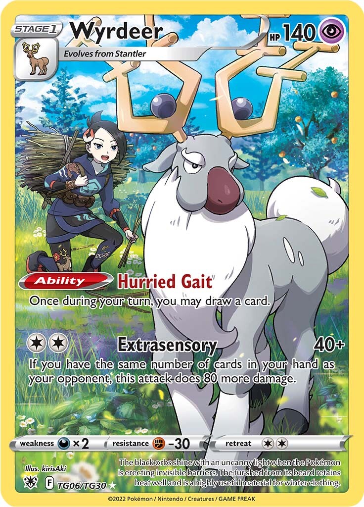 Wyrdeer (TG06/TG30) [Espada y Escudo: Resplandor Astral]