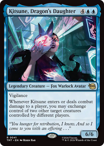 Kitsune, Hija del Dragón [Las Tortugas Ninja]