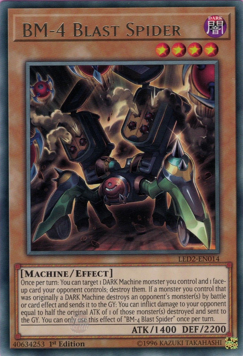 Araña explosiva BM-4 [LED2-EN014] Rara