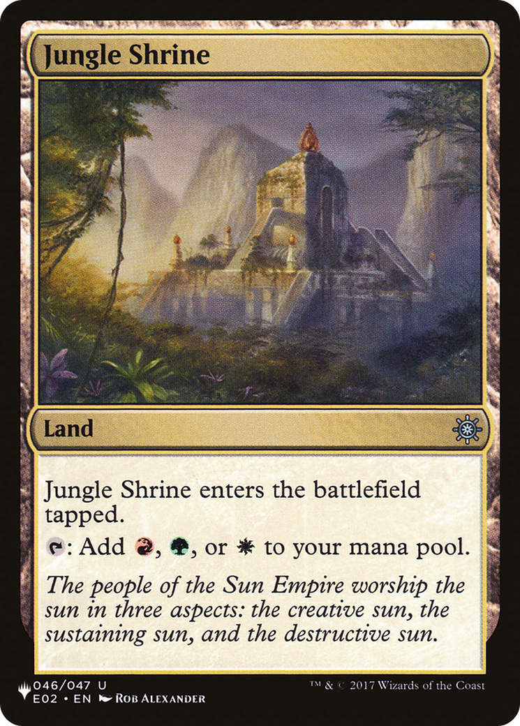 Sanctuaire de la jungle (E02) [The List]