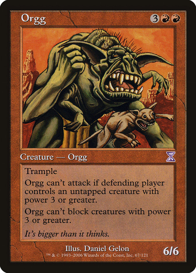 Orgg [Spirale Temporelle - Ancien bloc]