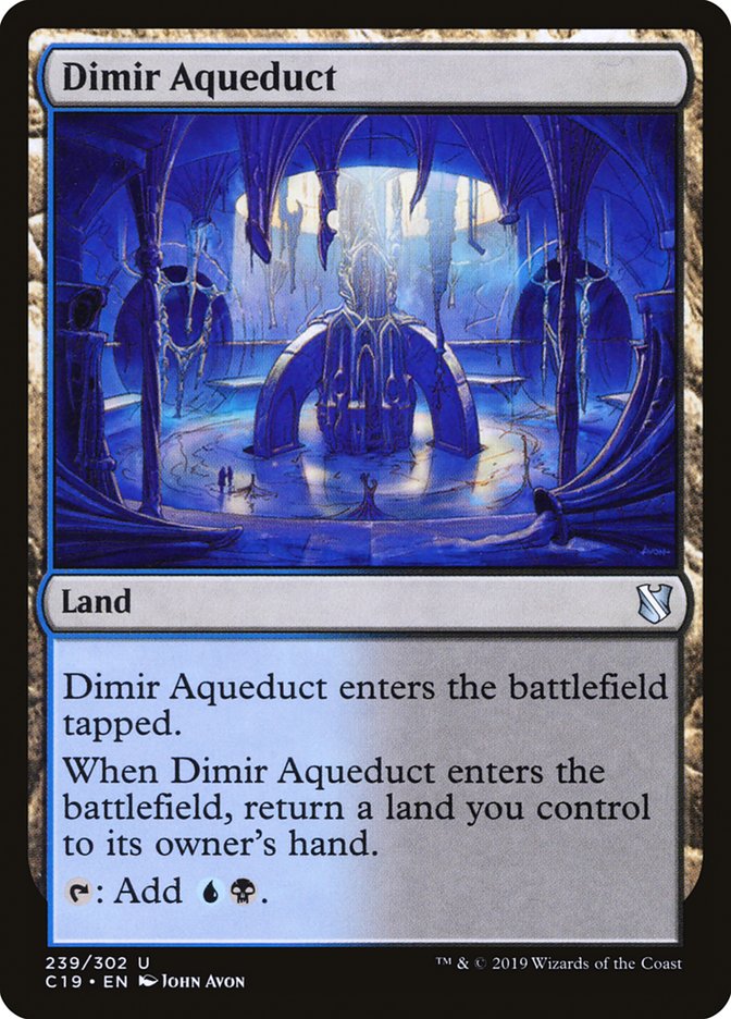 Aqueduc de Dimir [Commander 2019]