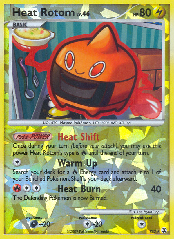 Rotom Calor (RT3) [Platino: Duelos Secretos]