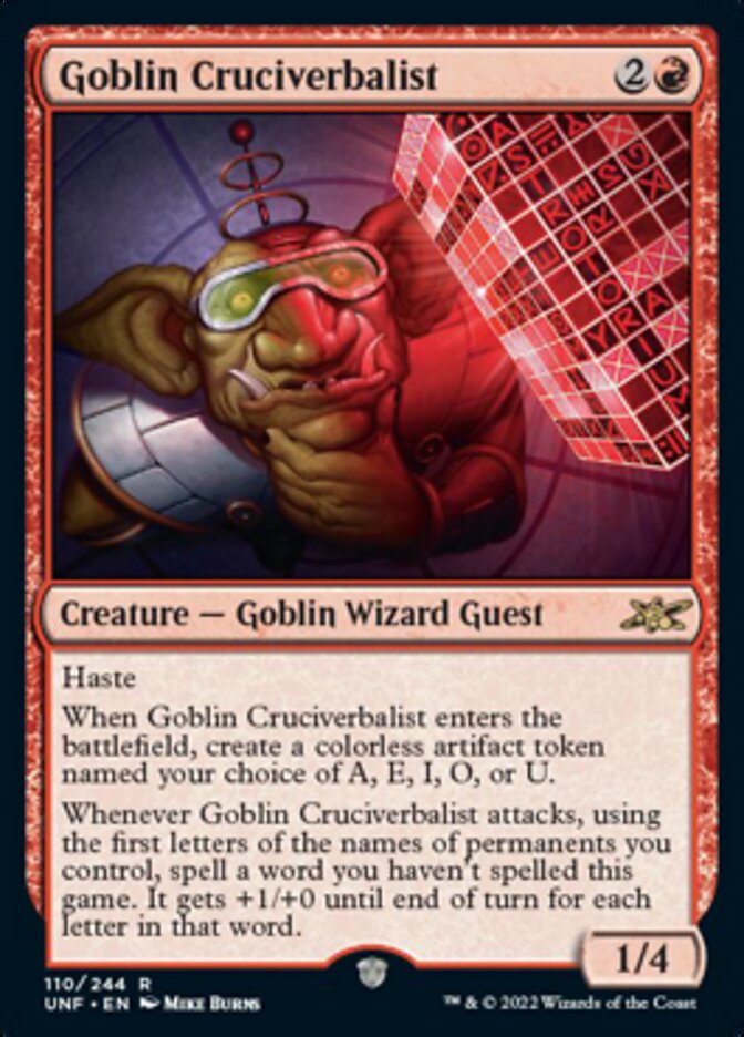 Gobelin crucimotiste [Unfinity]