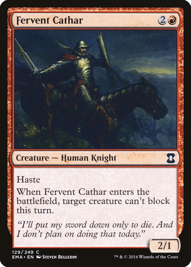 Cátaro Ferviente [Eternal Masters]