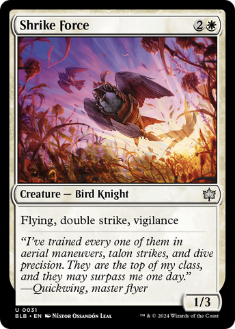 Fuerza Alcaudón [Bloomburrow]