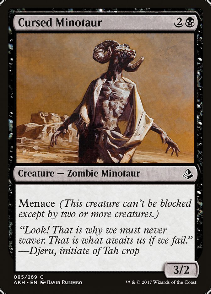 Minotauro Maldito [Amonkhet]