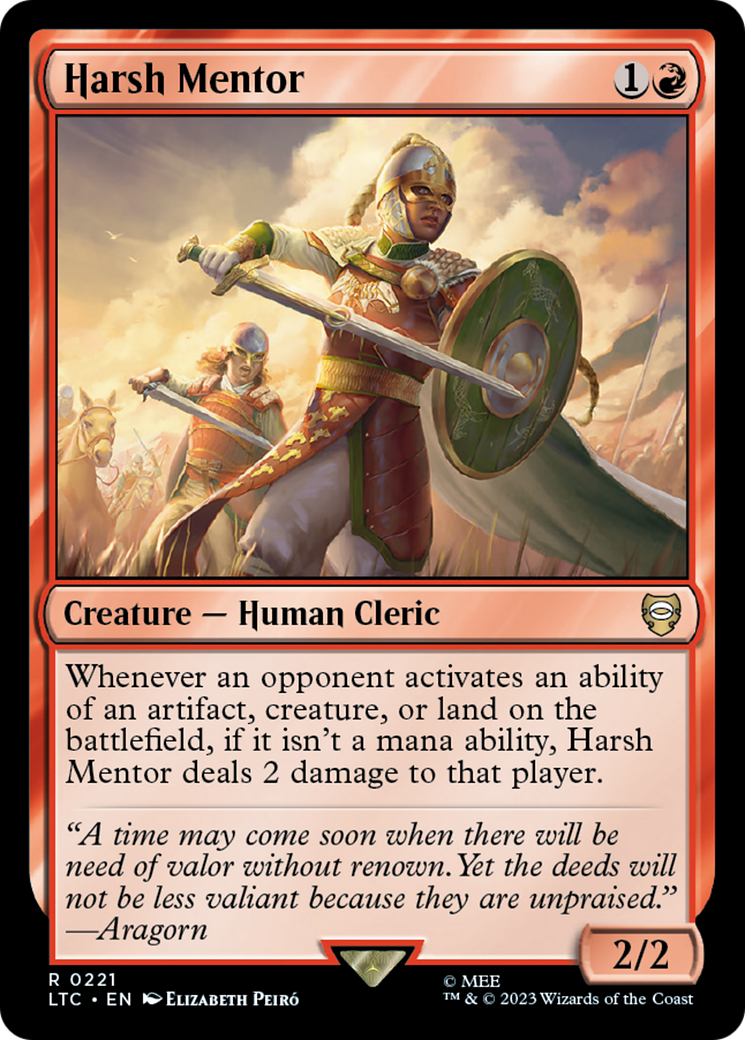 Mentor Impitoyable [Le Seigneur des Anneaux : Chroniques de la Terre du Milieu Commander]