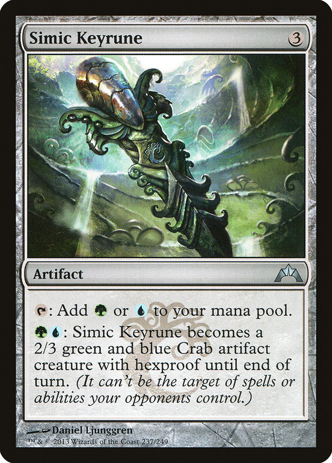 Clé runique simic [Ravnica : La Cité des Guildes]