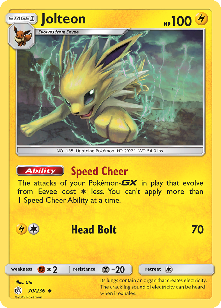 Jolteon (70/236) [Soleil et Lune : Éclipse Cosmique]