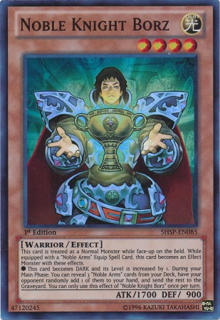 Chevalier Noble Borz [SHSP-FR085] Super Rare