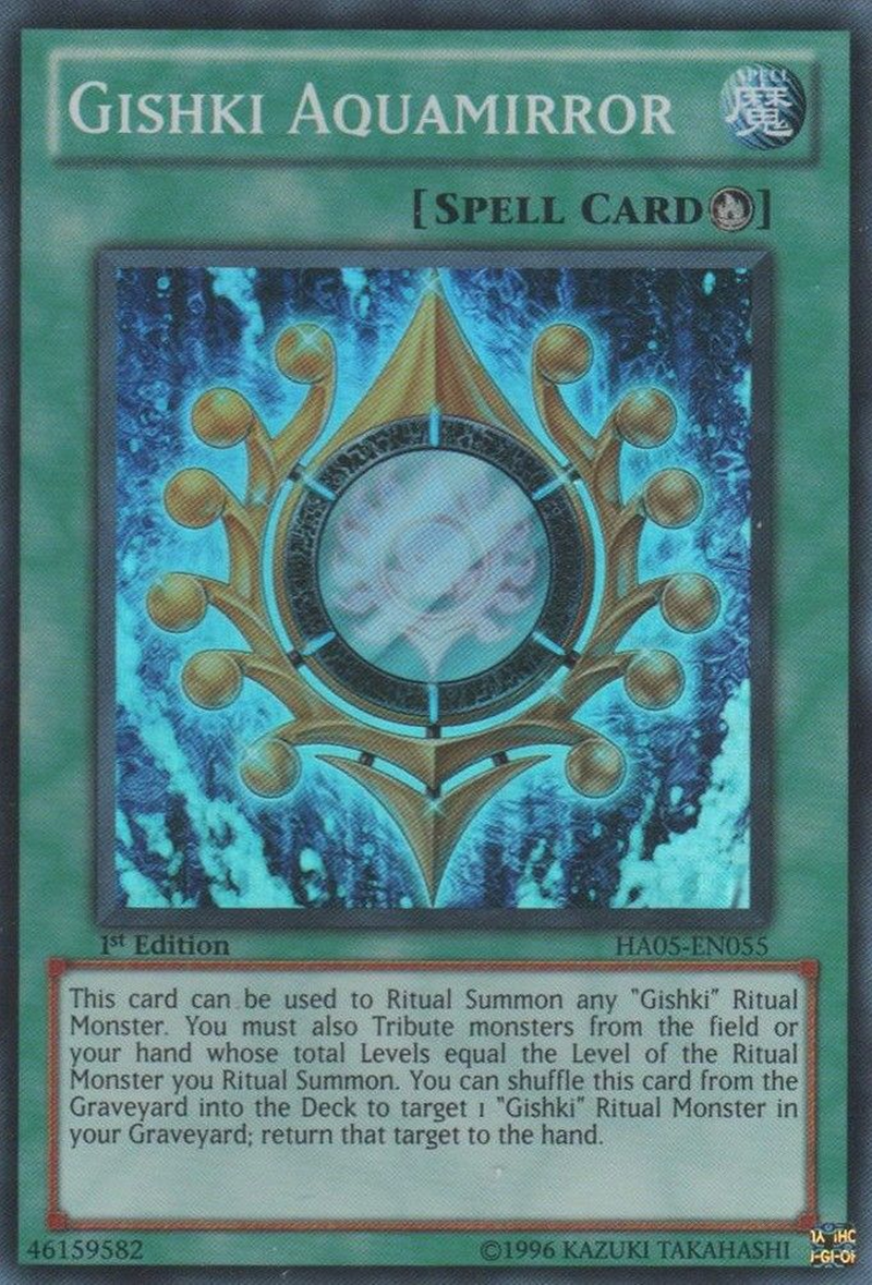Gishki Aquamiroir [HA05-FR055] Super Rare