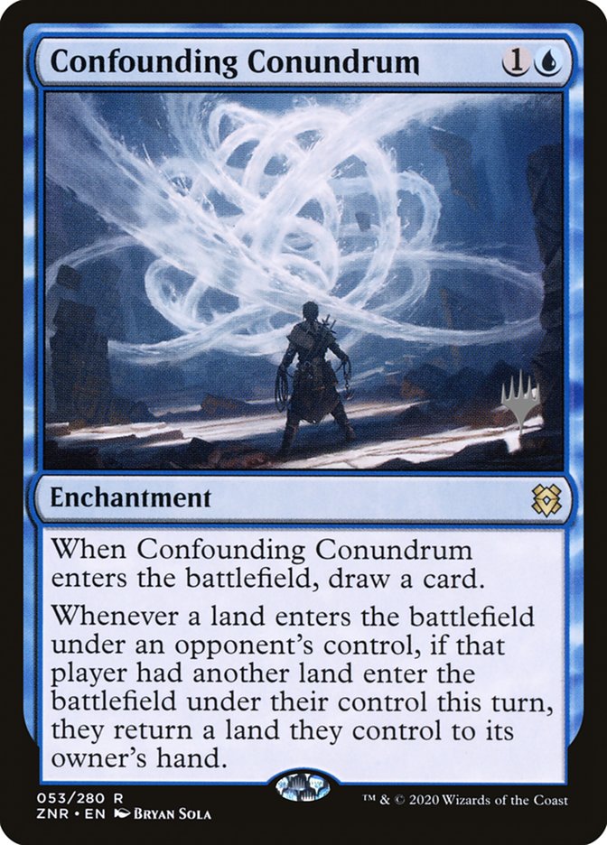 Énigme déroutante (Pack promo) [Promos Zendikar Rising]