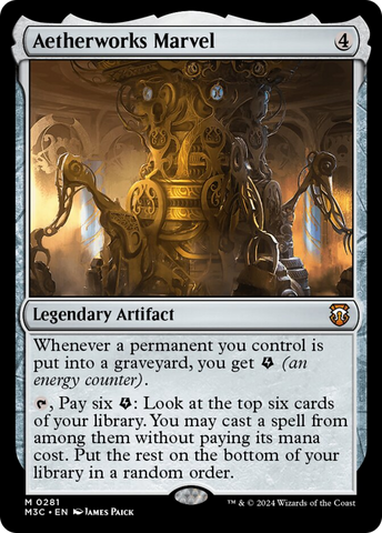 Aetherworks Marvel (lámina ondulada) [Modern Horizons 3 Commander]