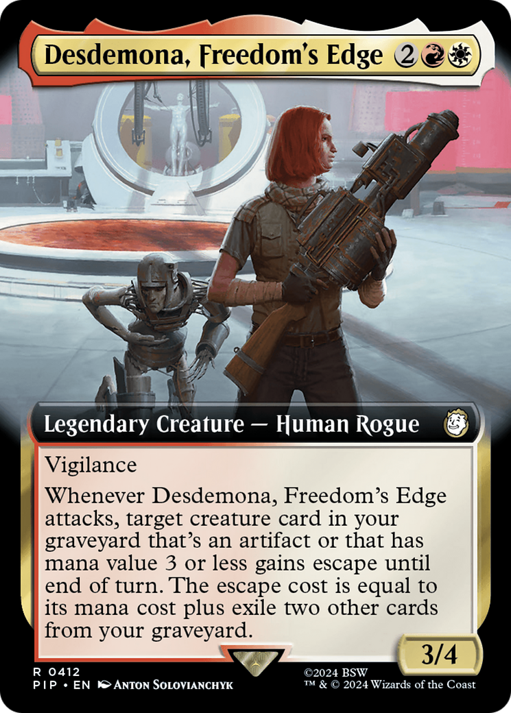 Desdemona, frontière de la liberté (Extended Art) [Fallout]