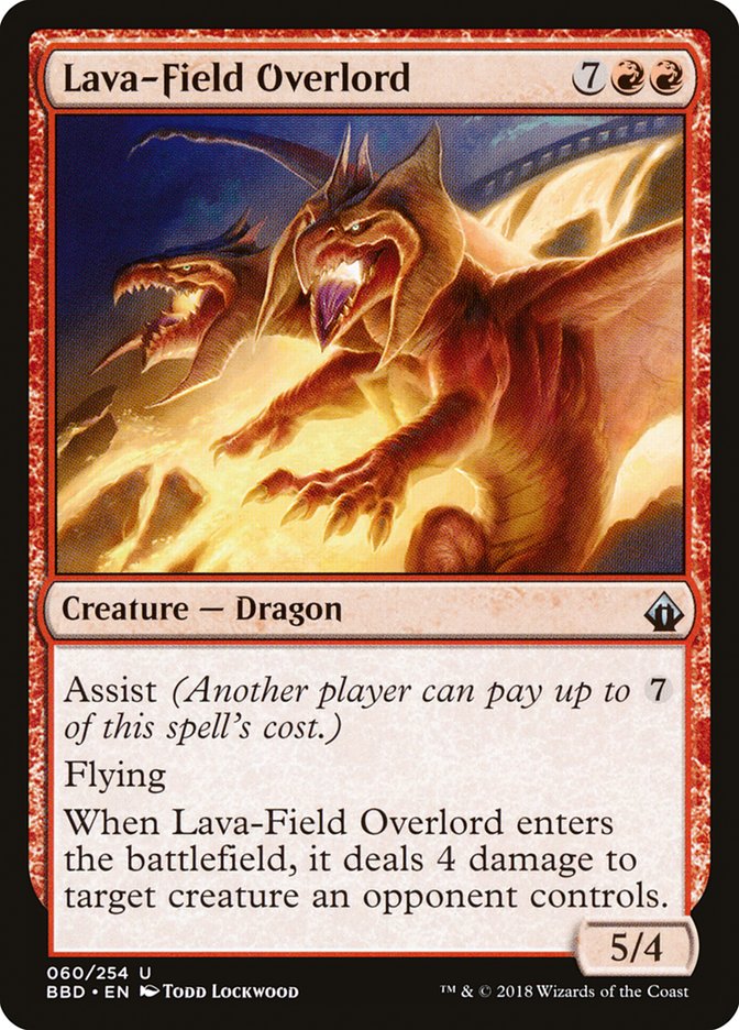 Seigneur de champ de lave [Battlebond]