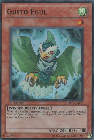 Gusto Egul [HA05-FR038] Super Rare